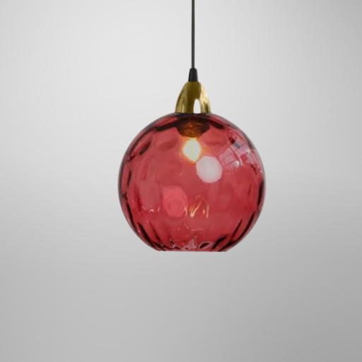 Glass Globe Pendant Light