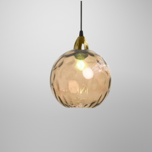 Glass Globe Pendant Light