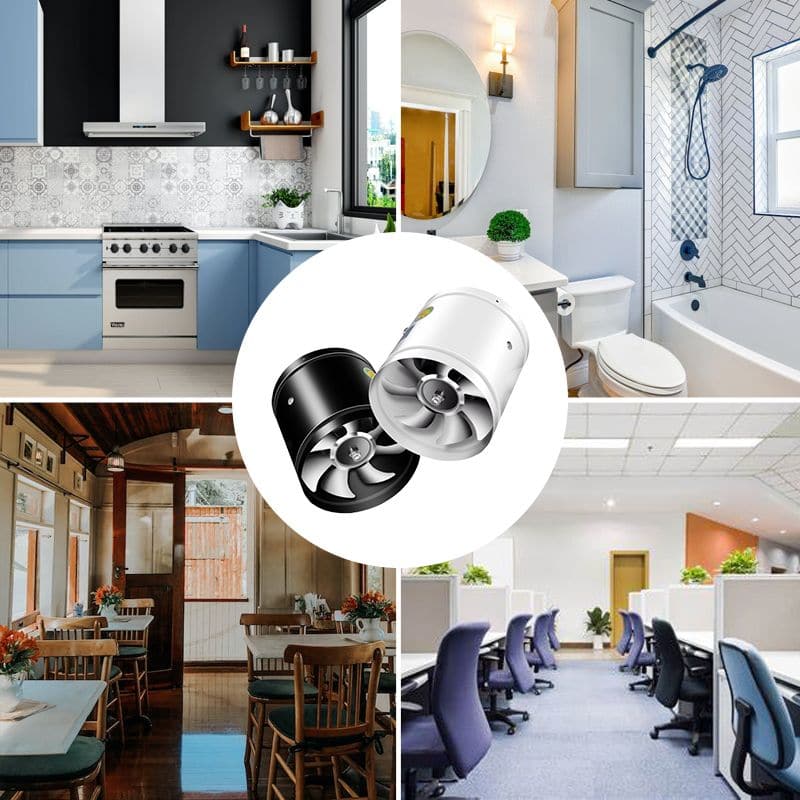 Quiet High-Power Exhaust Fan for Fresh Indoor Air