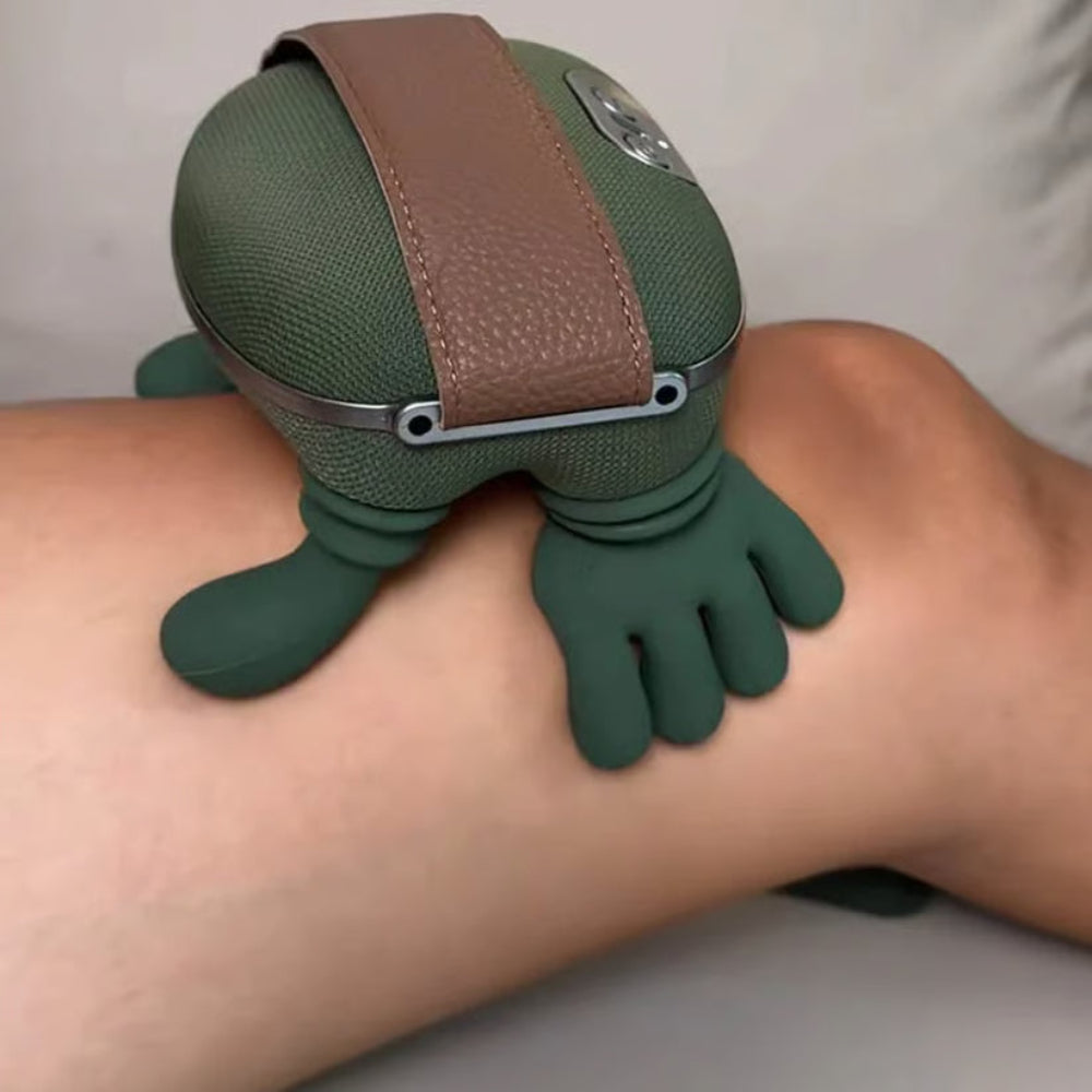 Portable Heat and Vibration Neck Massage Device