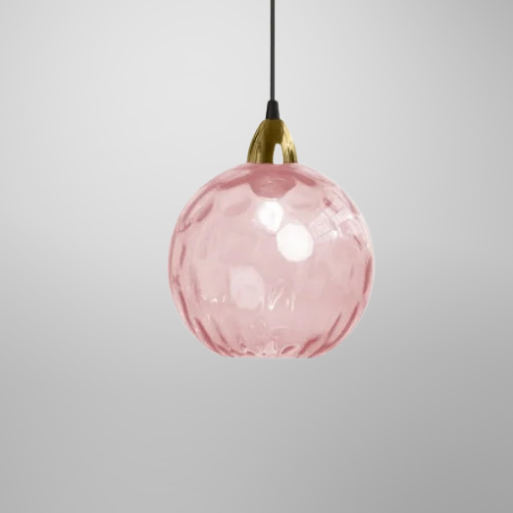 Glass Globe Pendant Light