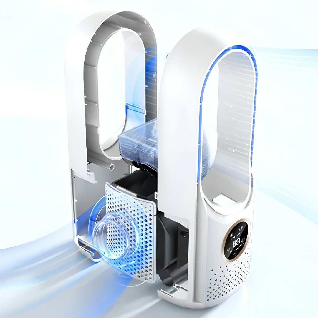 Bladeless Portable Mini Air Conditioner for Home or Office
