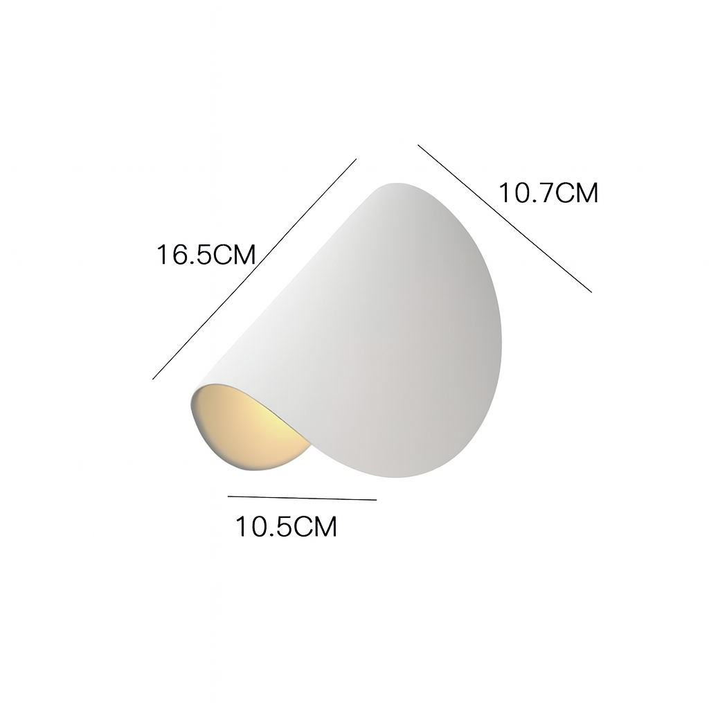 Twist Design Wall Sconce