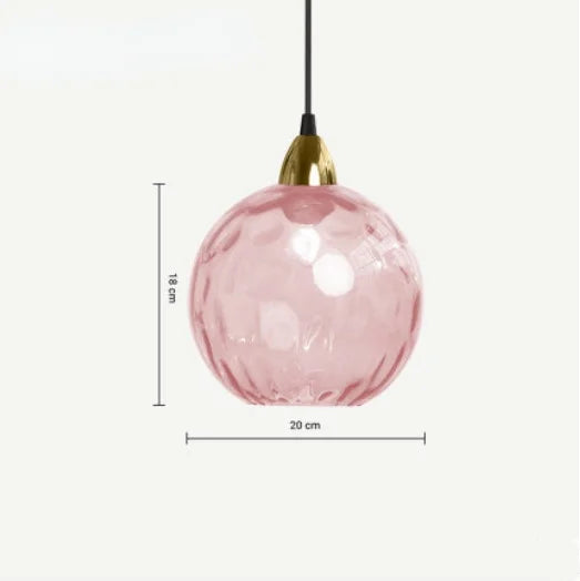 Glass Globe Pendant Light
