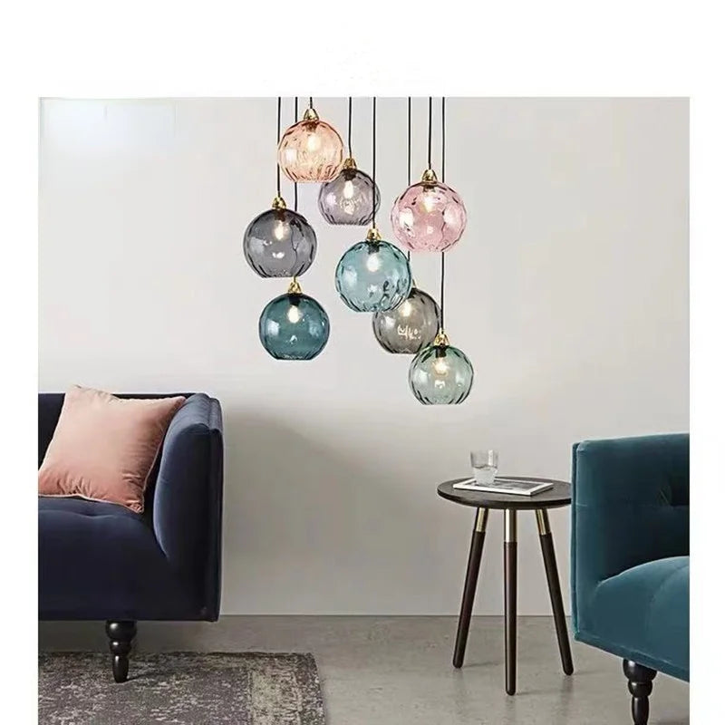 Glass Globe Pendant Light