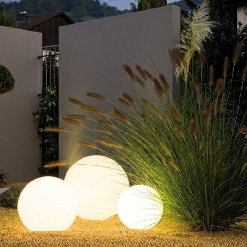 Round Outdoor Garden Light