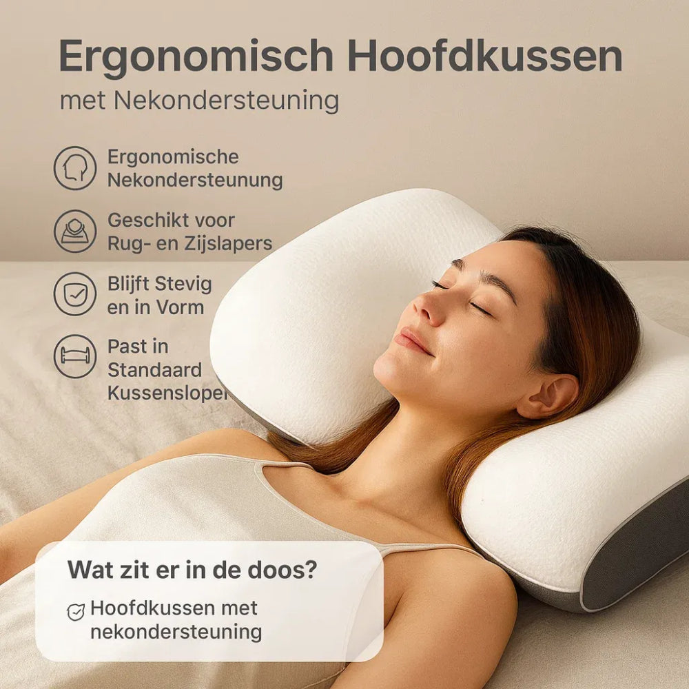 Contour Cervical Support Pillow for Neck Alignment