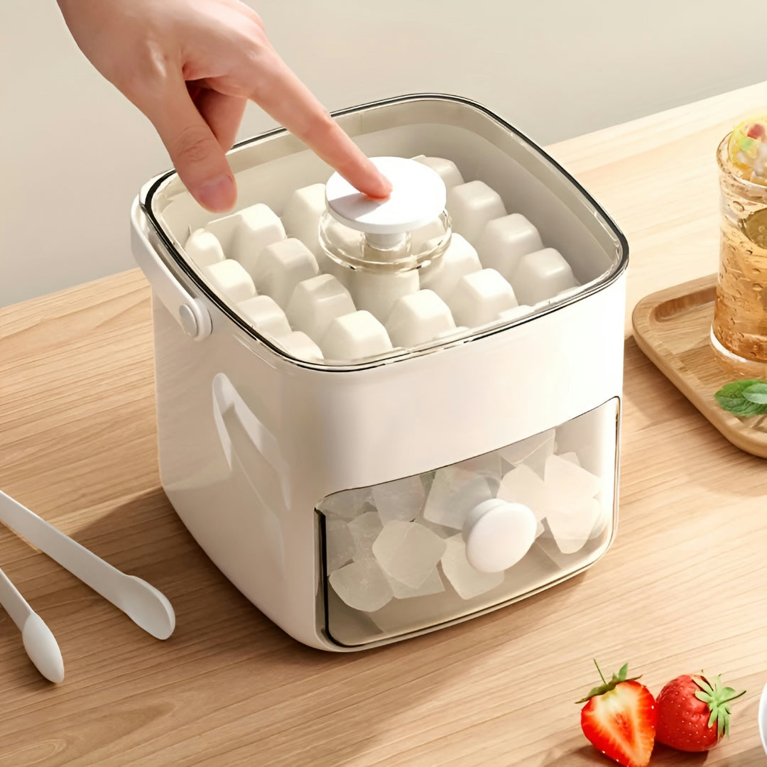 Compact Manual Ice Cube Maker