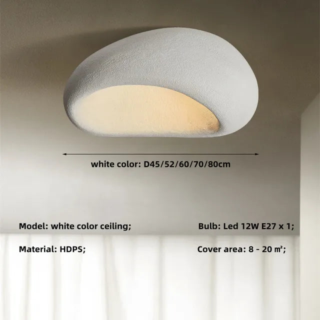 Wabi-Sabi Style Ceiling Light