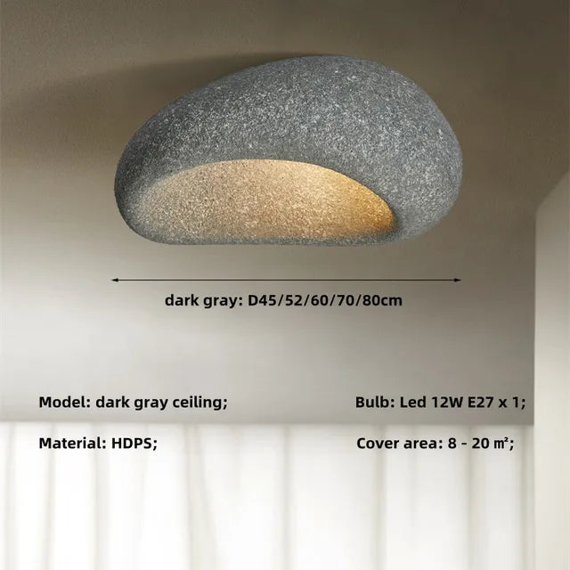 Wabi-Sabi Style Ceiling Light