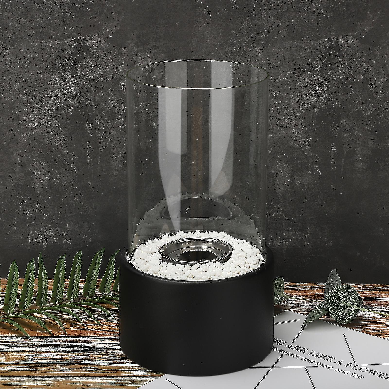 Long-Burning Flame Oil Table Lamp