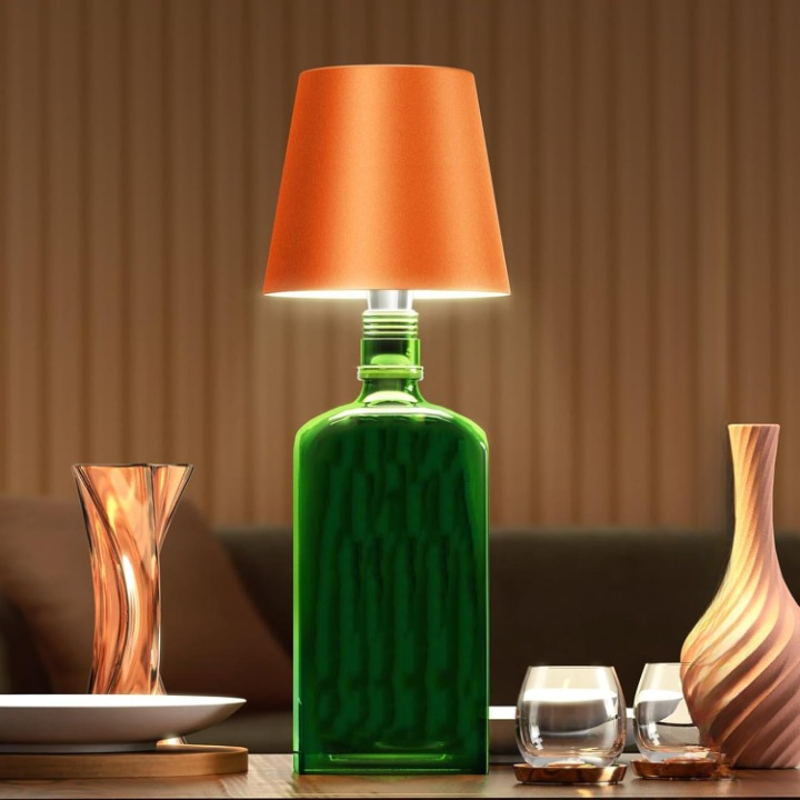 Bottle-Shaped Light Fixture