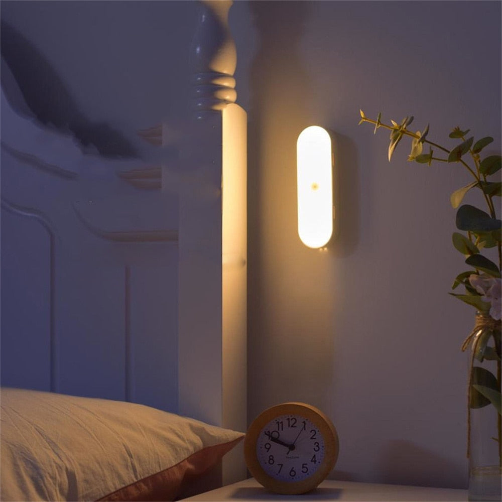 Rechargeable Motion-Activated LED Wall Light
