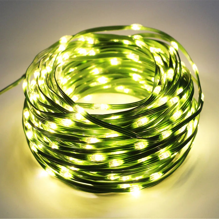 Flexible Outdoor LED Rope Lights for Garden Decor