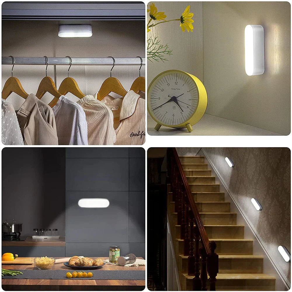 Rechargeable Motion-Activated LED Wall Light