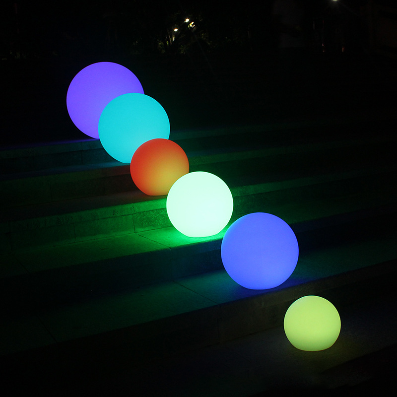 Round Outdoor Garden Light