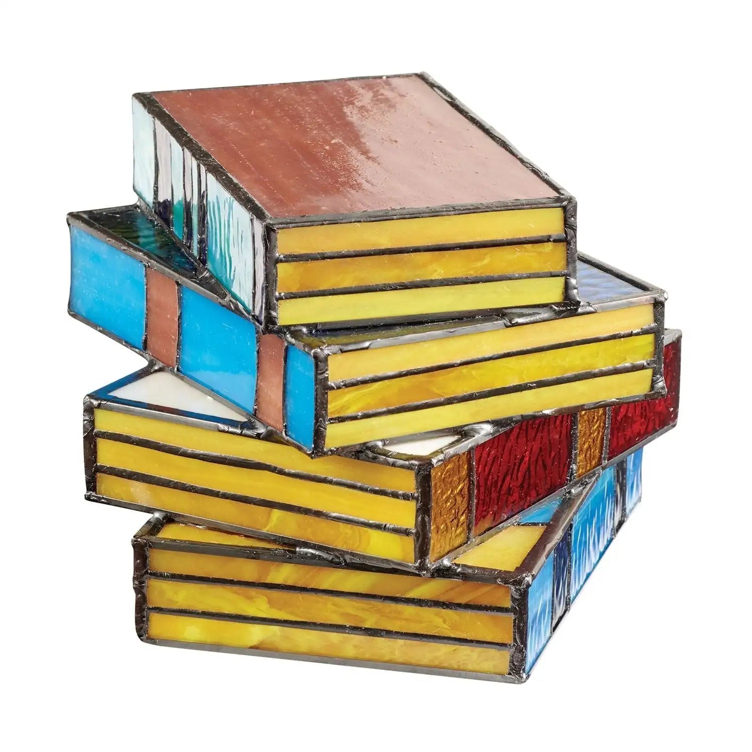 Colorful Plastic Book-Style Table Lamp