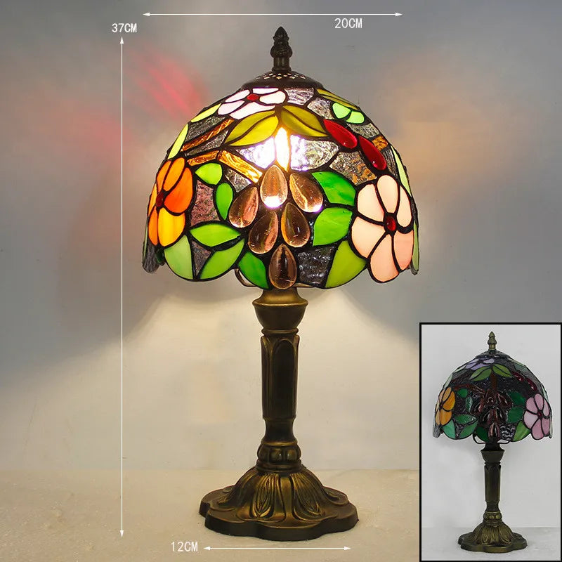 LuxLight Tiffany-Style Desk Lamp