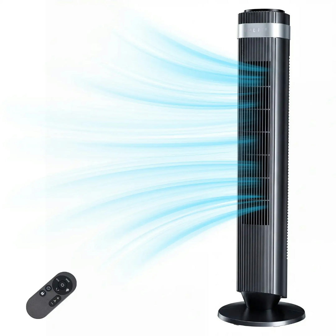Silent Tower Fan for Indoor Cooling