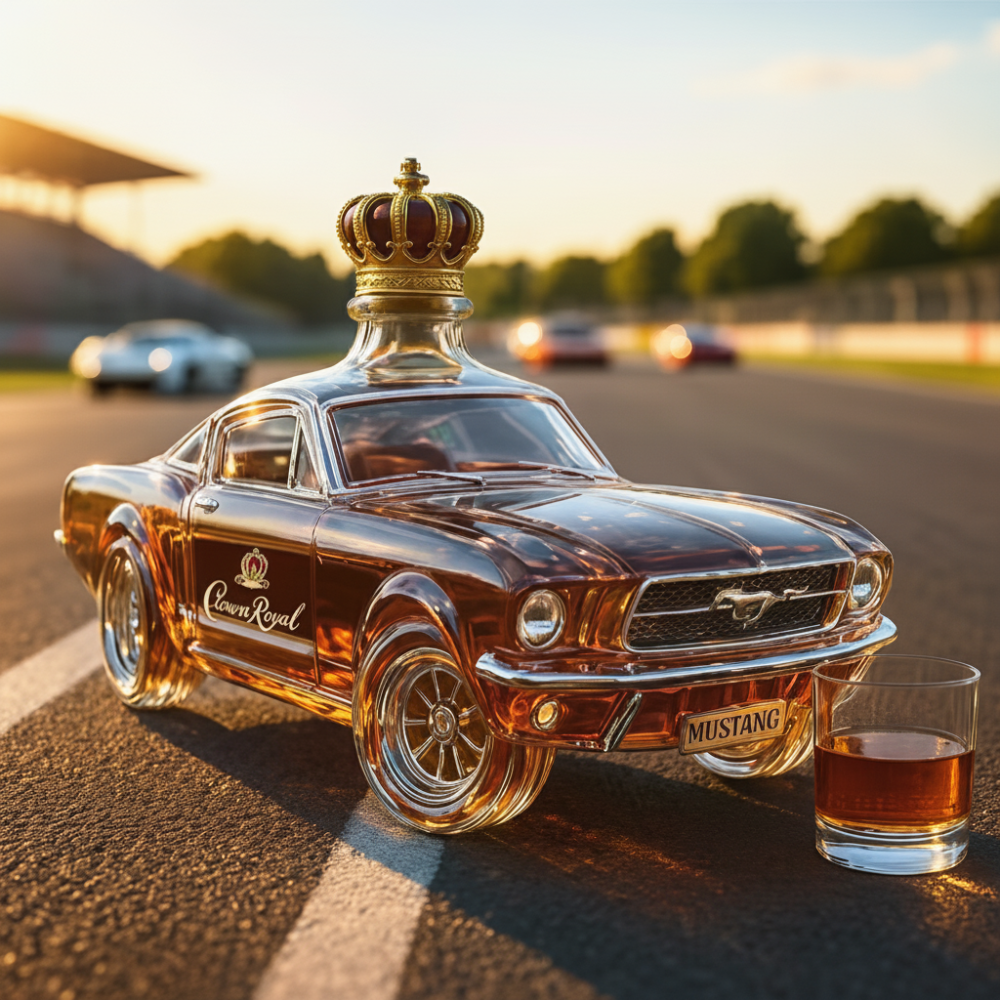 Car-Shaped Display Whiskey Decanter