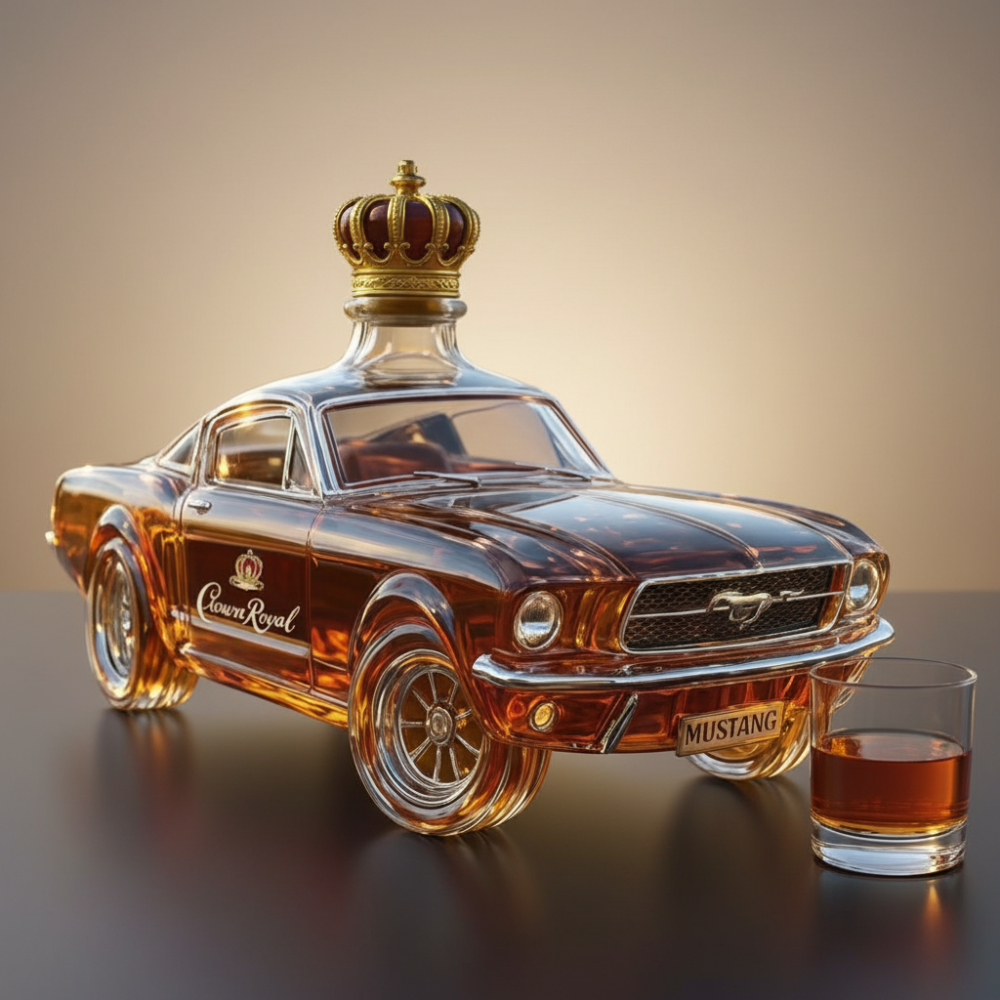 Car-Shaped Display Whiskey Decanter