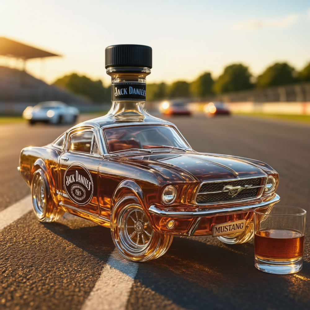 Car-Shaped Display Whiskey Decanter