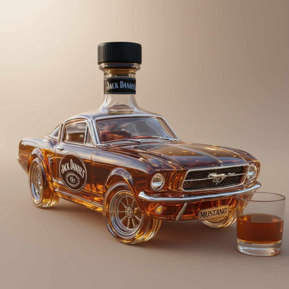 Car-Shaped Display Whiskey Decanter