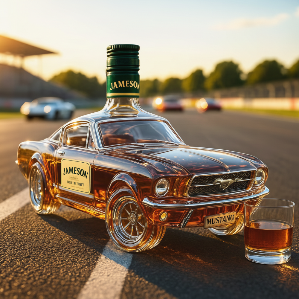Car-Shaped Display Whiskey Decanter