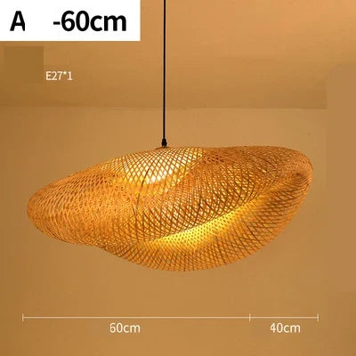 Handcrafted Rattan Pendant Light