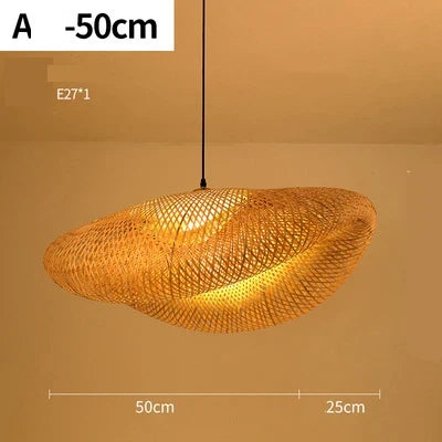 Handcrafted Rattan Pendant Light