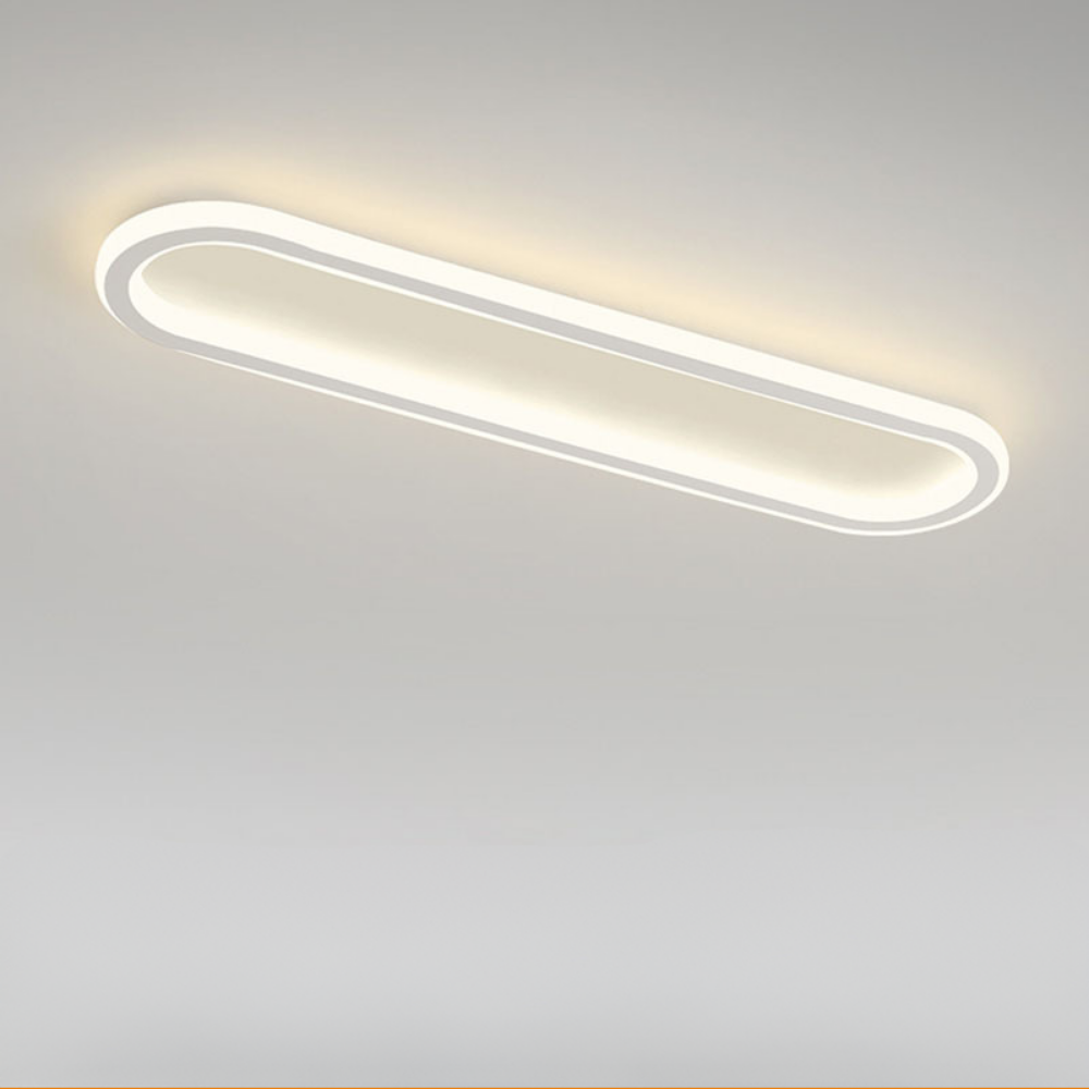 LED Acrylic Flush Mount Ceiling Light, Minimalist Design