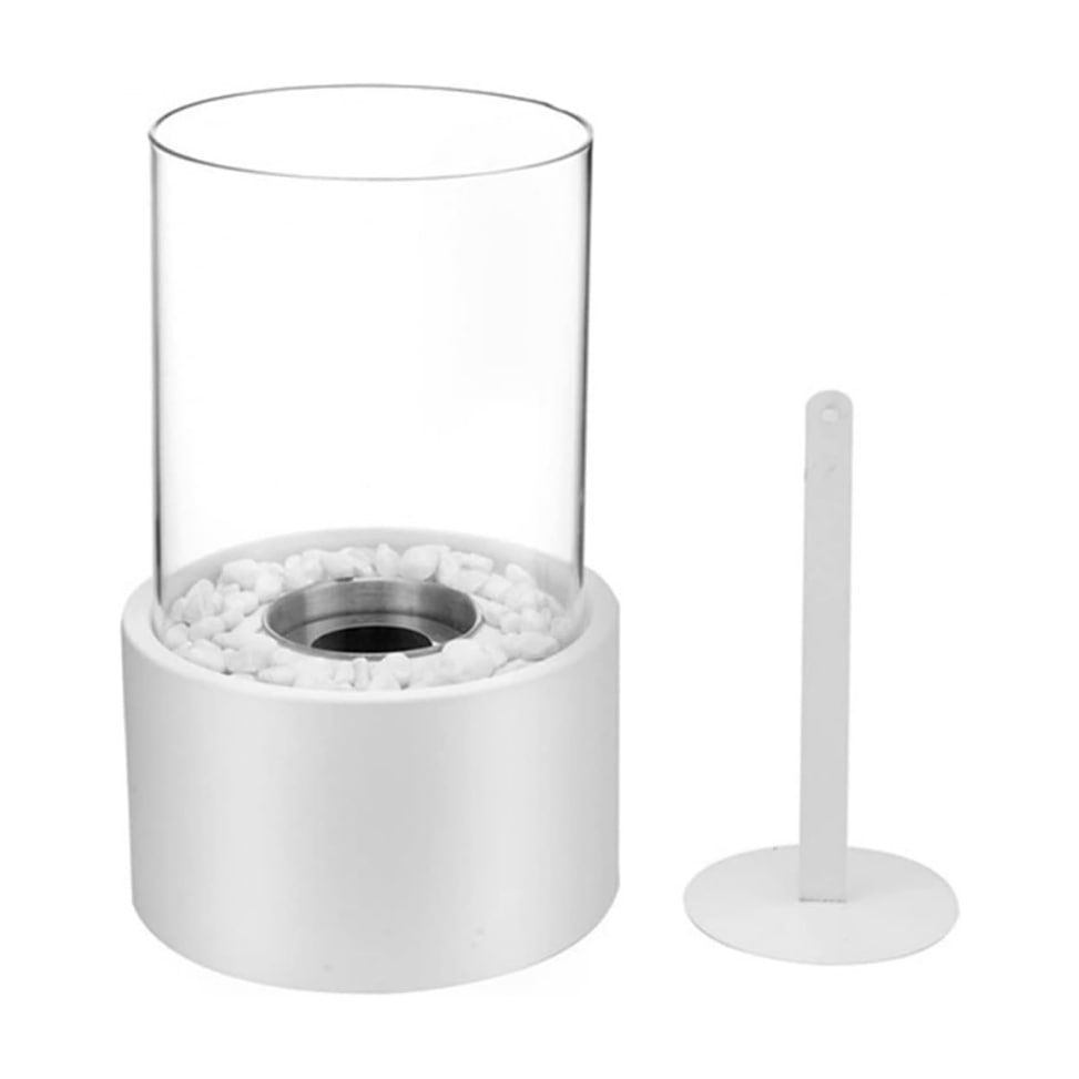 Long-Burning Flame Oil Table Lamp