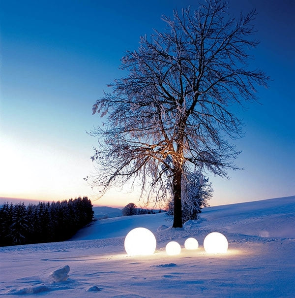 Round Outdoor Garden Light