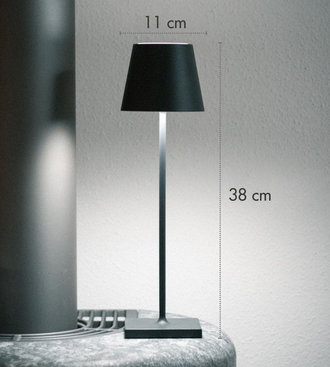 Rechargeable Wireless USB LED Table Lamp
