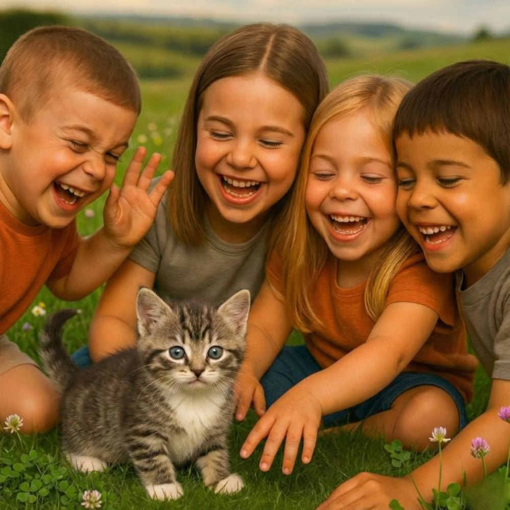Realistic Interactive Grey Tabby Robot Kitten – Walking & Meowing Electronic Pet Toy - Image 5
