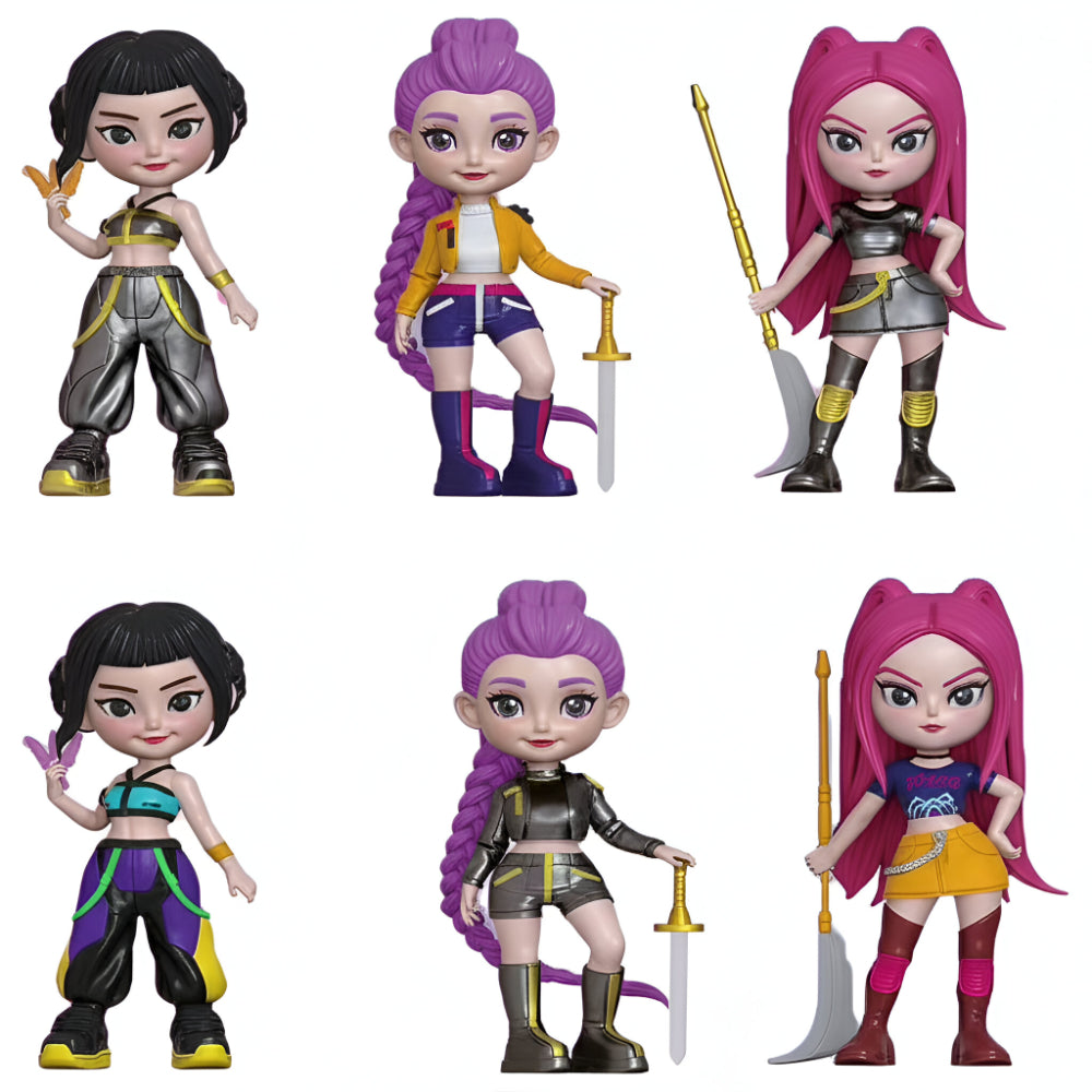 Collectible Anime Action Figure Set for Kids