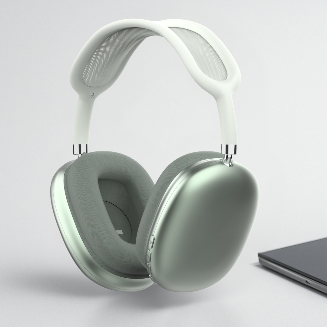 Wireless Noise-Cancelling Over-Ear Headset