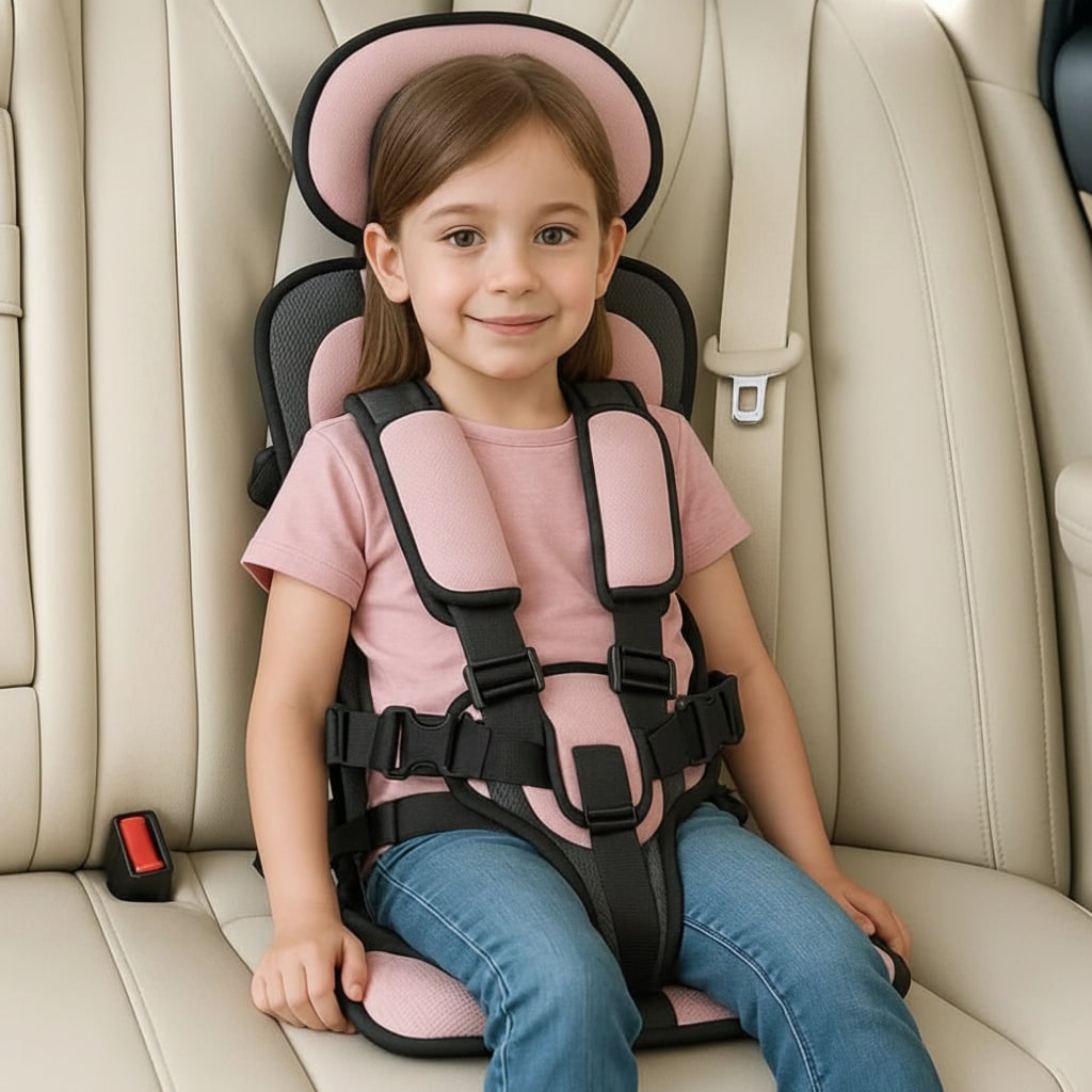 Seggiolino Viaggio Bambino Imbracatura Regolabile Sicurezza - Image 11