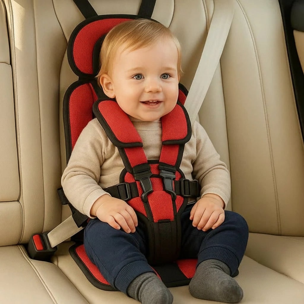 Seggiolino Viaggio Bambino Imbracatura Regolabile Sicurezza - Image 2