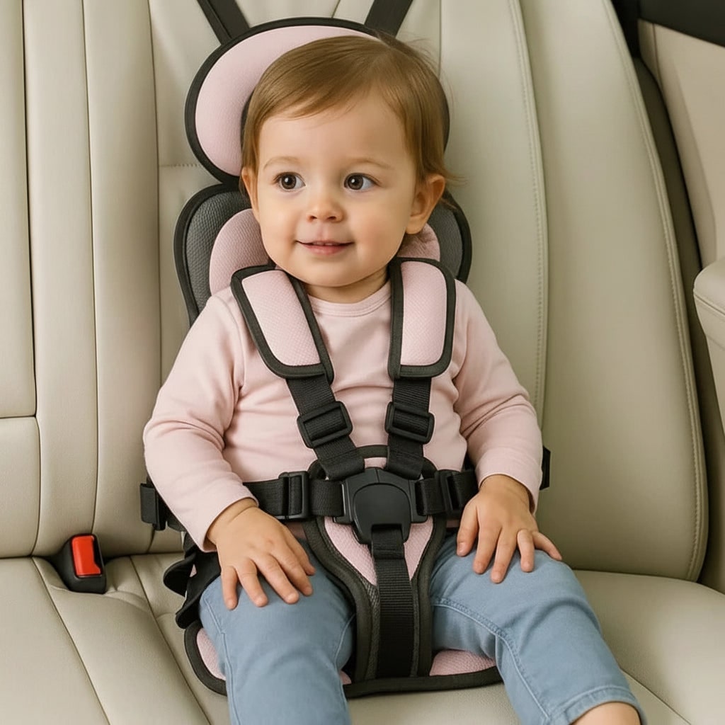 Seggiolino Viaggio Bambino Imbracatura Regolabile Sicurezza - Image 3