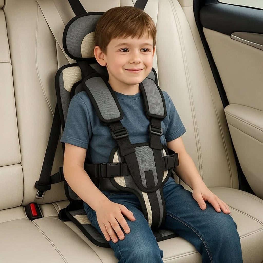 Seggiolino Viaggio Bambino Imbracatura Regolabile Sicurezza - Image 5