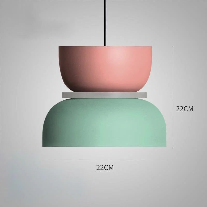 Nordic Macaron-Style Ceiling Pendant Light